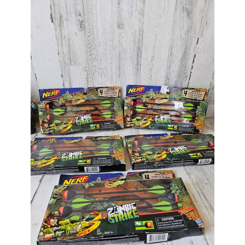 Nerf Zombie Strike Blaster Set with Green and Black Darts